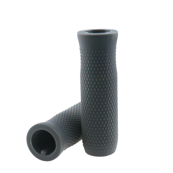 1 Pair Gray Silicone Handlebar Covers For Ninebot Es1 Es2 Es3 Es4 Electric Scooter Rubber Non-Slip Handle Grip Covers Ninebot Scooter Nambo Es1 Es2 Es3 Es4 Handle Sleeve Silicone Handle Sleeve Handle Silicone Sleeve