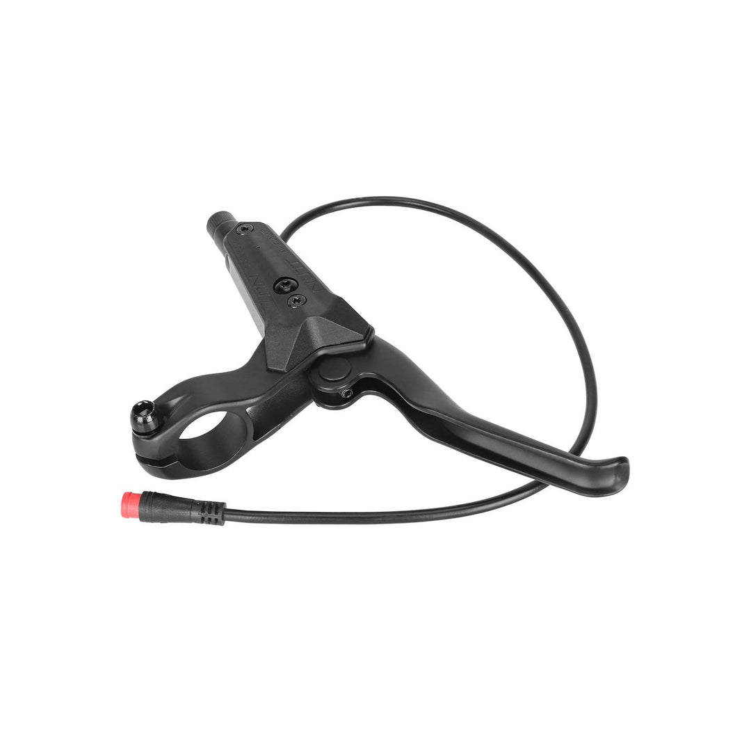 NUTT Y5 Electric Scooter Power-off Right Oil Brake Lever Electric Bicycle Automatic 2-core Power-off Oil Disc Brake Handle Electric Scooter Brake Y-5 Hydraulic Disc Brakes with 380mm Brake Cable for Kukirin G4 Max Scooter