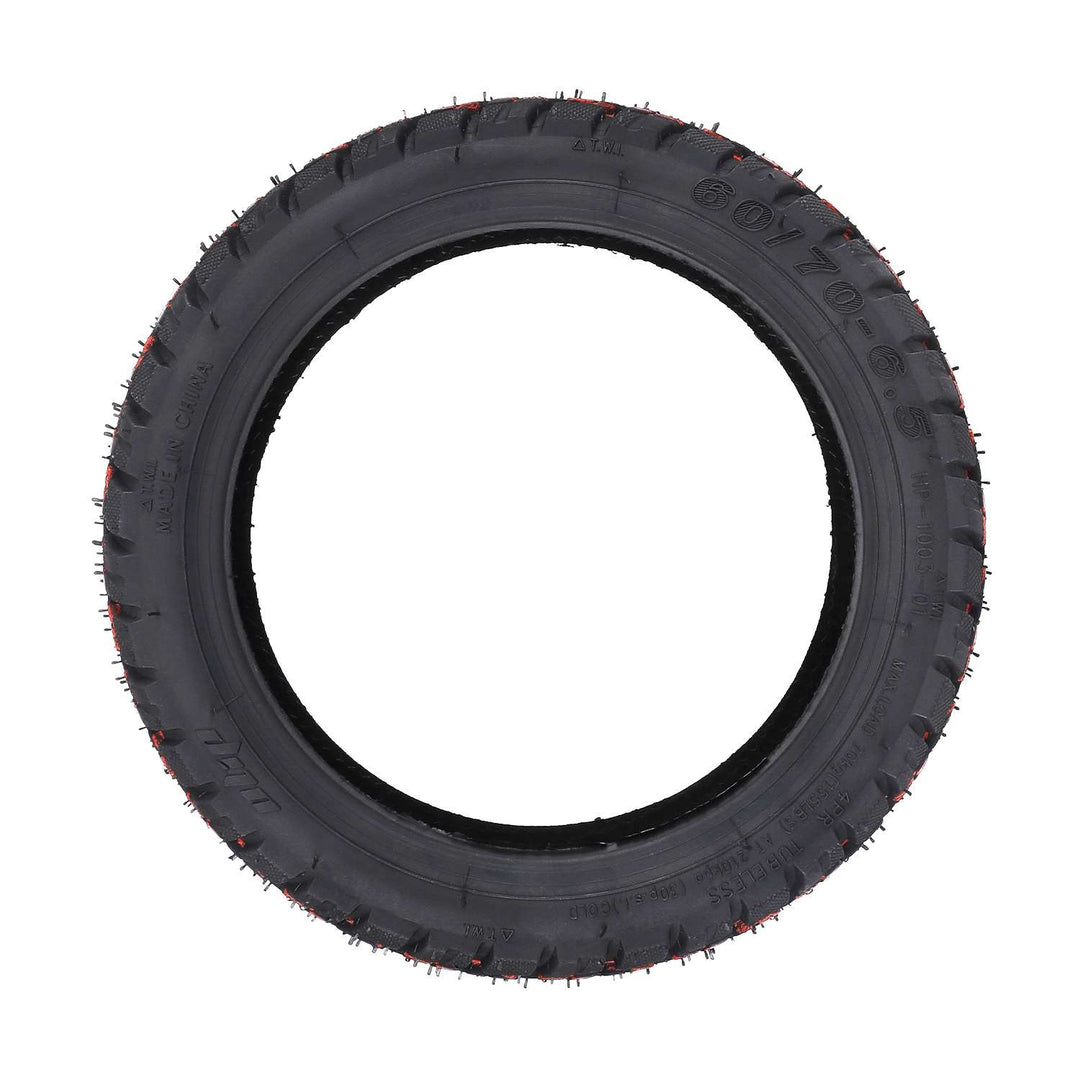Ulip 60/70-6.5 Pneumatico Tubeless Fuoristrada con Valvola 10 pollici 60/70-6.5 Pneumatici Fuoristrada Tubeless per Scooter Elettrico con Ugello Gas per Scooter Elettrico Ninebot Max G30 Accessorio di Ricambio