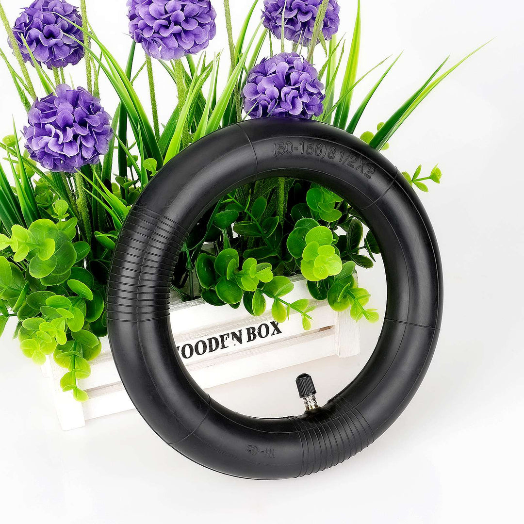 ULIP 8 1 2x2 50 75-6.1 Off-road Tubeless Tire and Thick Inner Tube Kit 8.5 Inch All-terrain Rubber Tire for Xiaomi M365 Pro Pro 2 1S Mi3 Lite Electric Scooter Wear-resistant and Puncture-resistant 8.5 Inch Scooter High-performance Tire Accessories