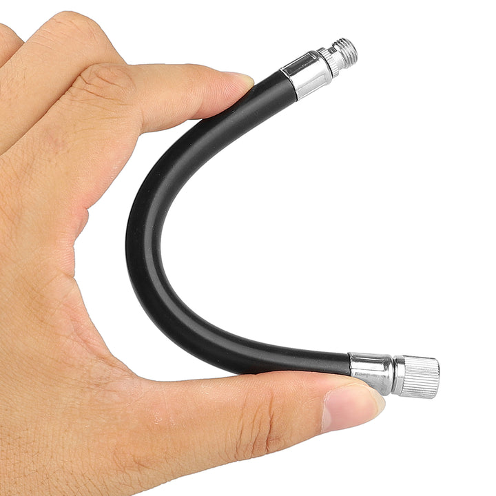 Black Extending Line for Pumping M365 Xiaomi Electric Scooter Extend Inflation Air Nozzle Electric Bicycle Inflation Assist Inflation Extend Nozzle