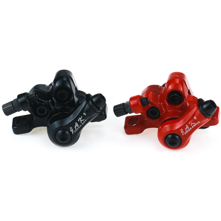 Pinza freno a disco JAK Red per Xiaomi Mijia M365 e Pro Freno a disco per monopattino elettrico Nero Sinistro Anteriore e Posteriore Attrezzatura freno a disco per ruote Pinza freno per monopattino elettrico