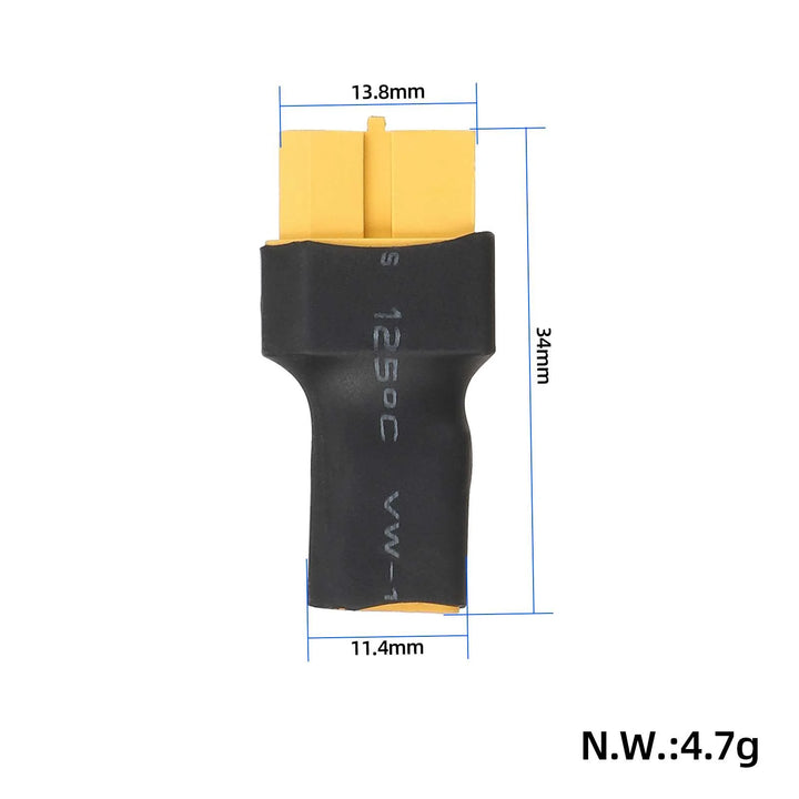 Adattatore da XT30 maschio a XT60 femmina Convertitore Adattatore Connettore RC Drone Batteria Conversione Spina Accessori