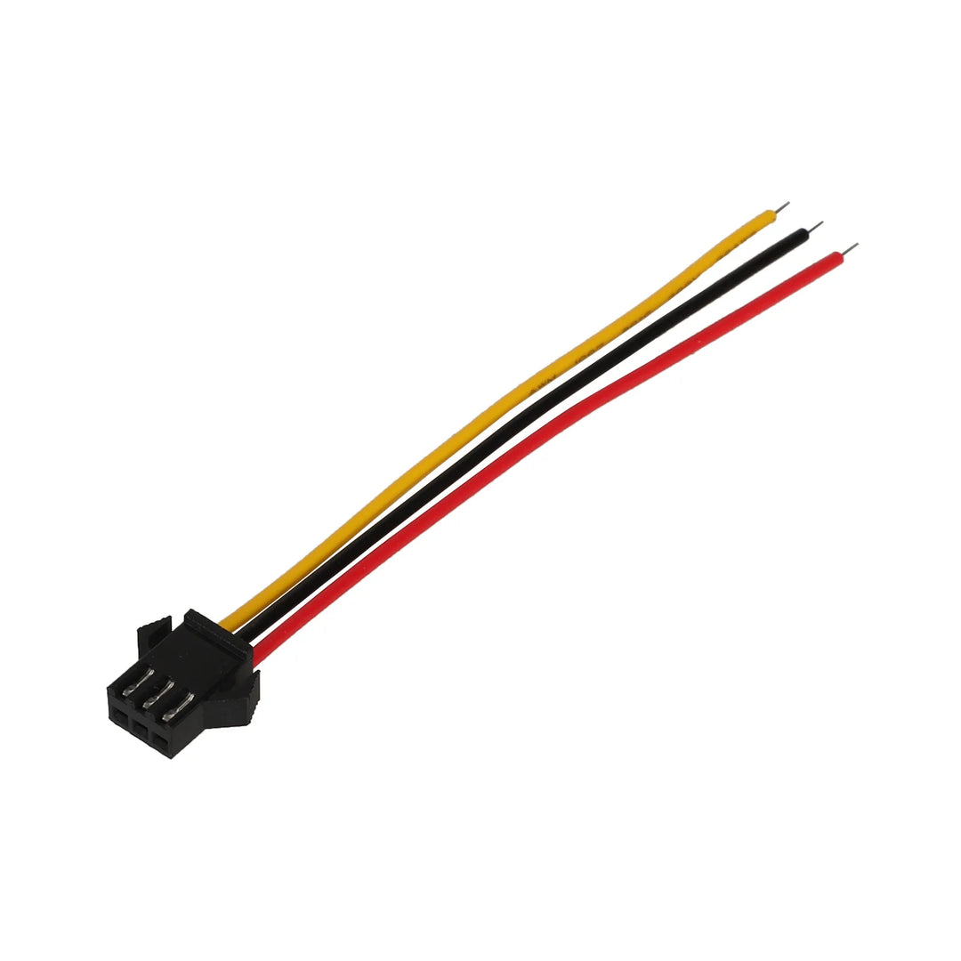 Connettore a spina JST SM 3P 3 pin maschio da 10 cm con cavo per strisce LED, connettori per driver, adattatore rapido per cavo