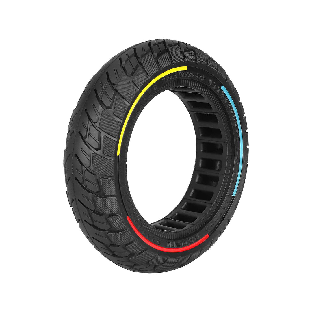 Ulip 10*2.5 60/70-6.5 Pneumatico Solido con Cerchio a Tre Colori e Slot da 45mm per monopattini Max G30 Ulip 10*2.5 Pneumatici a Nido d&