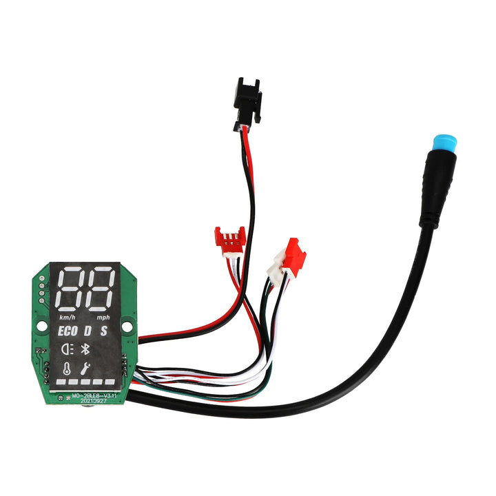 C3-CH 36V 350W Display Parti Modificate Controller Scheda Madre Minirobot Display Led per Bici Elettrica Quickwheel per Bici Elettriche con Tachimetro Integrato e Display LED Trasparente per Velocità e Stato Batteria in Tempo Reale