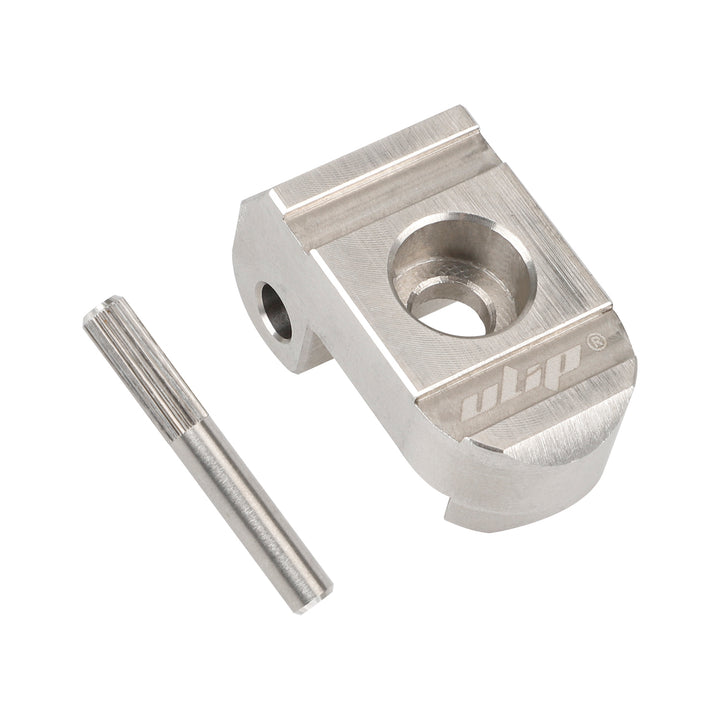 Ulip White Folding Buckle of Stainless Steel for Xiaomi M365 Pro Pro2 1S Scooter Steel Folding Hook Upgraded High-density Stainless Steel Electric Scooter Folding Hook for Xiaomi M365/Pro/Pro2/1S Scooter Hinge Bolt Lock Screw Part