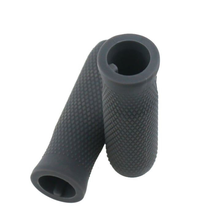 1 Pair Gray Silicone Handlebar Covers For Ninebot Es1 Es2 Es3 Es4 Electric Scooter Rubber Non-Slip Handle Grip Covers Ninebot Scooter Nambo Es1 Es2 Es3 Es4 Handle Sleeve Silicone Handle Sleeve Handle Silicone Sleeve