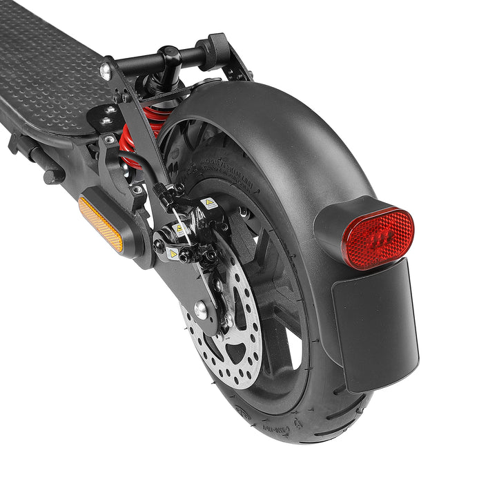 Black-red V2 Rear Suspension with Mudguard and Tailight for Xiaomi M365 and 1S Scooter Rear Shock Absorber for Scooter Rear Spring Shock Absorber Replacement Accessories