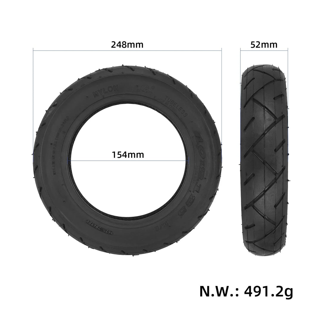Pneumatici tubeless Yuanxing 10x2.125 (57-152) per monopattini elettrici autobilanciati 10x2.125 10*2.125 Pneumatico a vuoto con diametro interno di 152 mm