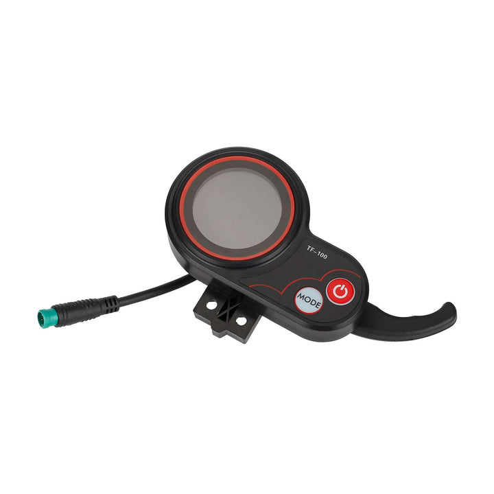 Interruttore display TF-100 nero 36-48V con 5 pin per KUGOO M4 Scooter Elettrico, display integrato nel controller dell&