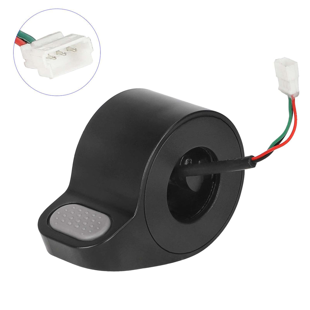 Black Electric Scooter Thumb Throttle Accelerator Finger for Xiaomi M365 Pro Pro2 1S Scooter Trigger Gearshift Speed Dial Parts Throttle Accelerator Essential Finger Dial Mi Skateboard Electric Scooter Thumb Dial
