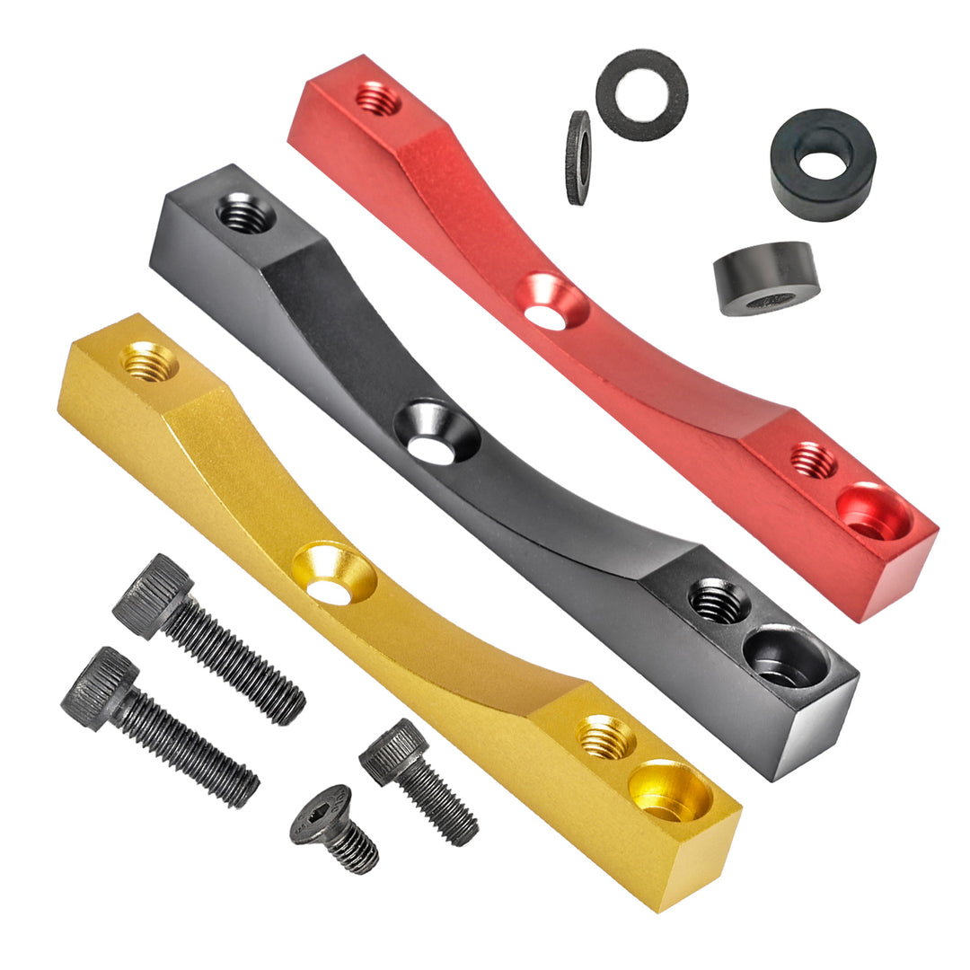 Kit adattatore freno Gold ZOOM Xtech HB100 per scooter elettrico Xiaomi Mijia M365 Pro Pro2 Accessori adattatore in lega di alluminio CNC