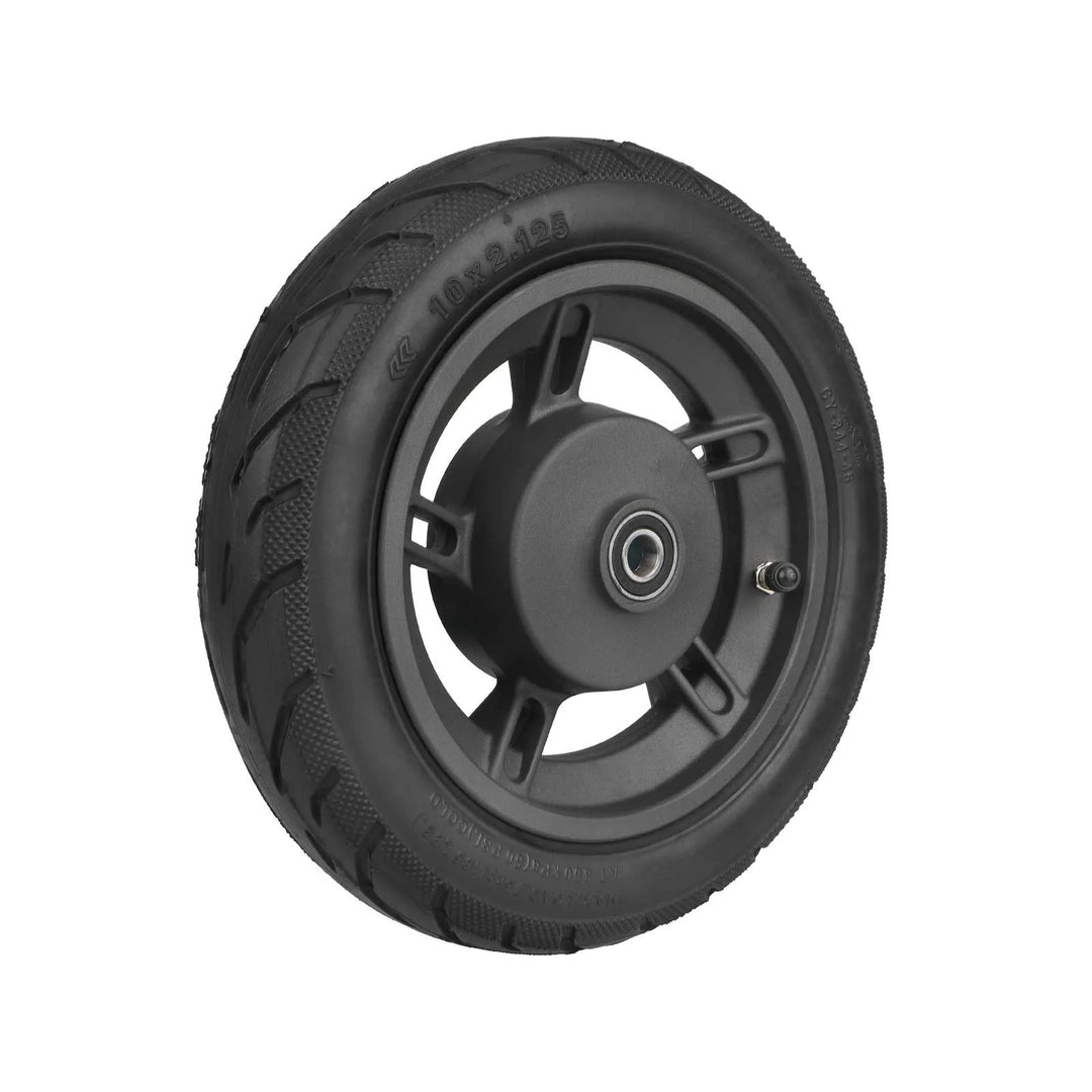 Original Rim for Xiaomi 4 lite(2nd Gen) Scooter Xiaomi 6 Lite with 10*2.125 Tire 10 Inch Hub Wheel Front Wheel Aluminum Alloy Assembly Parts Complete Front Wheel Assembly