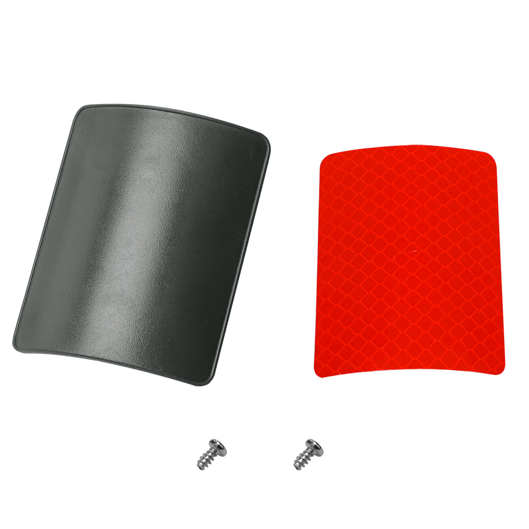 Portatarga parafango posteriore Xiaomi Pro2 con adesivi riflettenti gialli Viti Portatarga parafango scooter elettrico per Xiaomi M365 Pro 2 E-Scooter Adesivi riflettenti di sicurezza Accessori