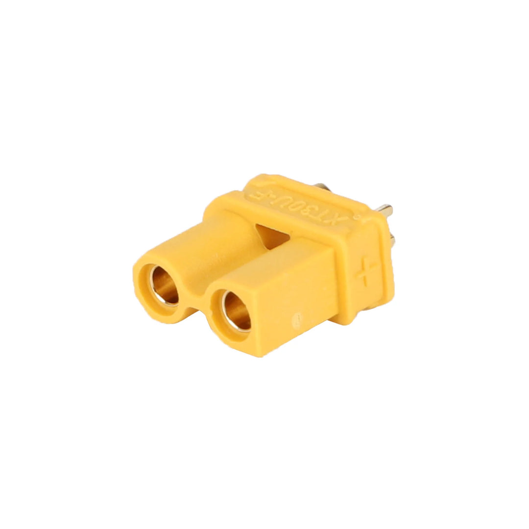 Connettore femmina Amass XT30U-F XT30U aggiornato con connettori a banana placcati in oro AMS XT30U-F Connettore femmina giallo Connettore di alimentazione ad alta corrente Presa aeronautica Connettore Amass XT30