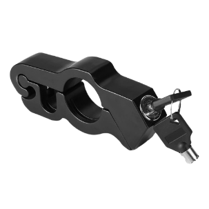 Anti-theft handlebar throttle lock
