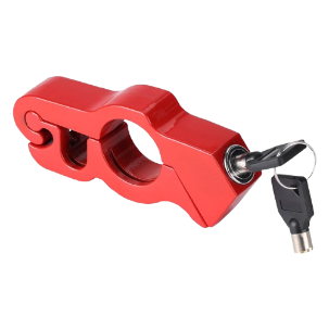 Anti-theft handlebar throttle lock